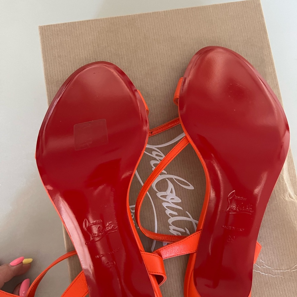 Christian Louboutin Loubigirl 85 Nappa Leather Size 39 - Picture 8 of 11